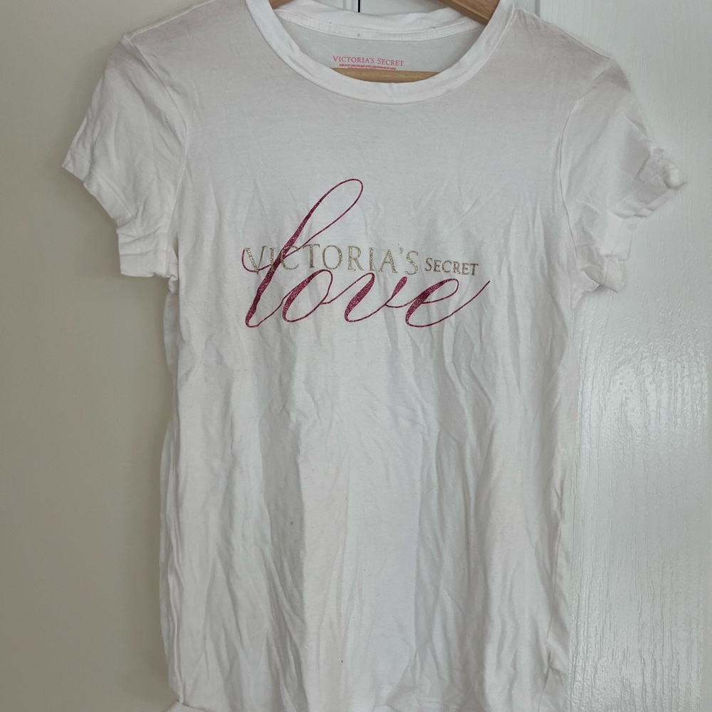 Vintage Victoria's Secret Gold Fitted Tee